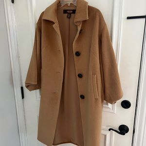 Vintage Victor Alfaro Rabbit Fur and Wool Coat